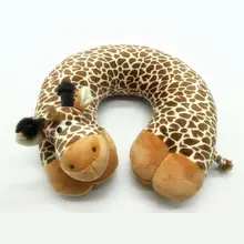 Новая мода путешествия 3D животных Слон u-образная подушка шеи тела поддержка головы отдых подушки