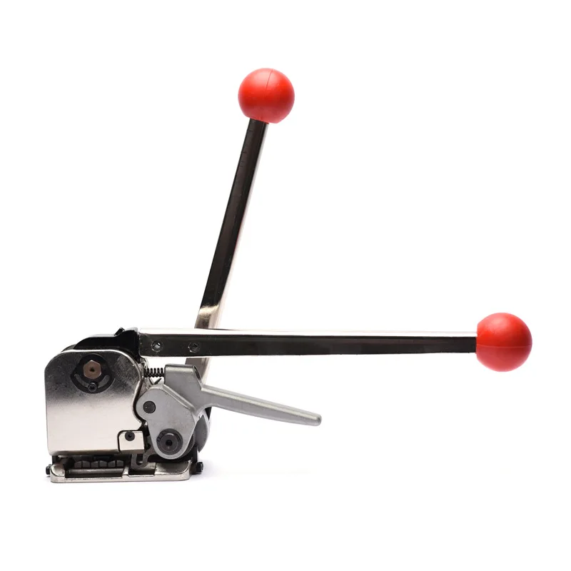 

GD35 Manual Steel Strapping Machine Buckle-free Strapping Machine Metal Plate Building Material Packaging Equipment CH