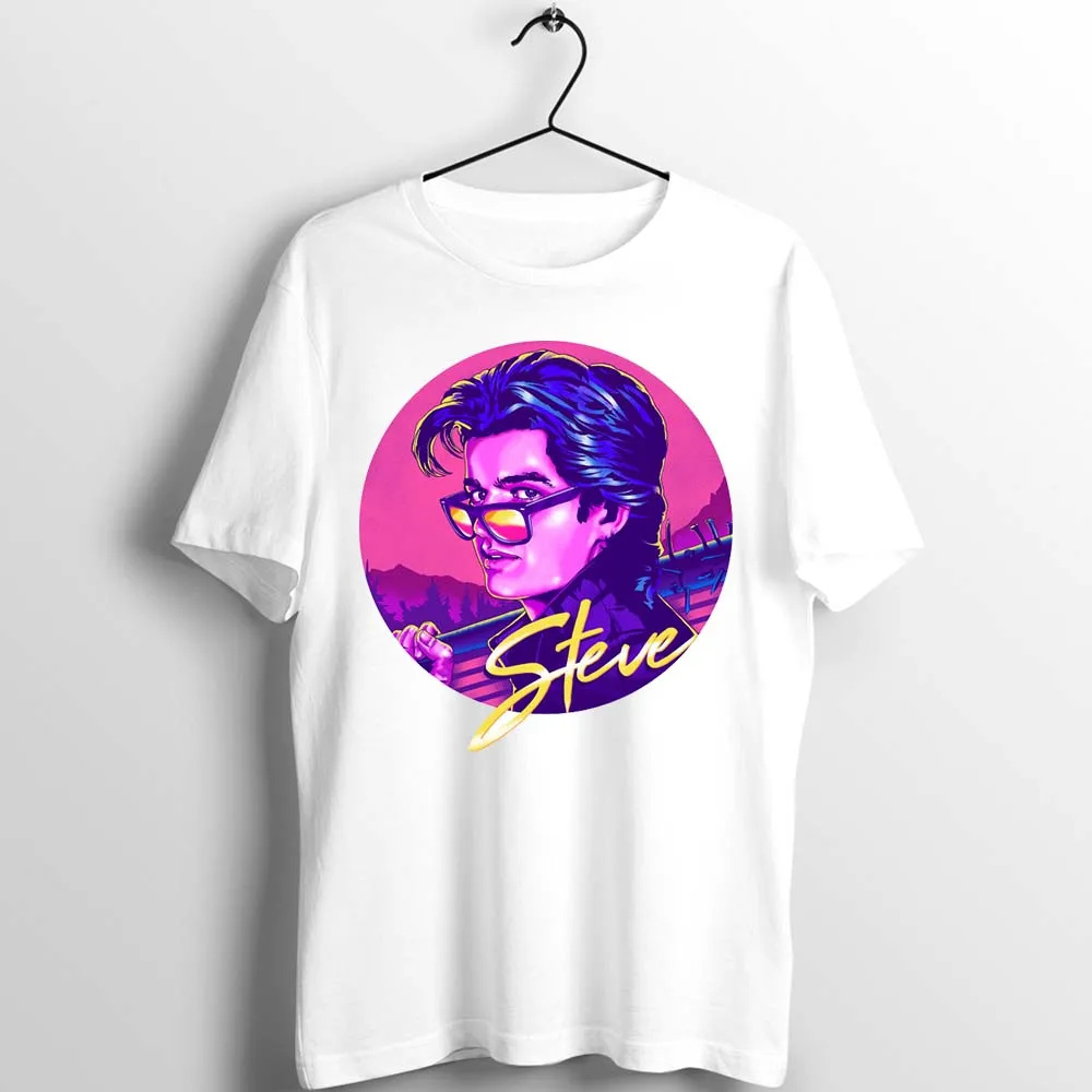 Женская футболка странные вещи Стива Совок Ahoy Дастин майка демогоргон Awesome Girl's Tee - Цвет: 2D074W