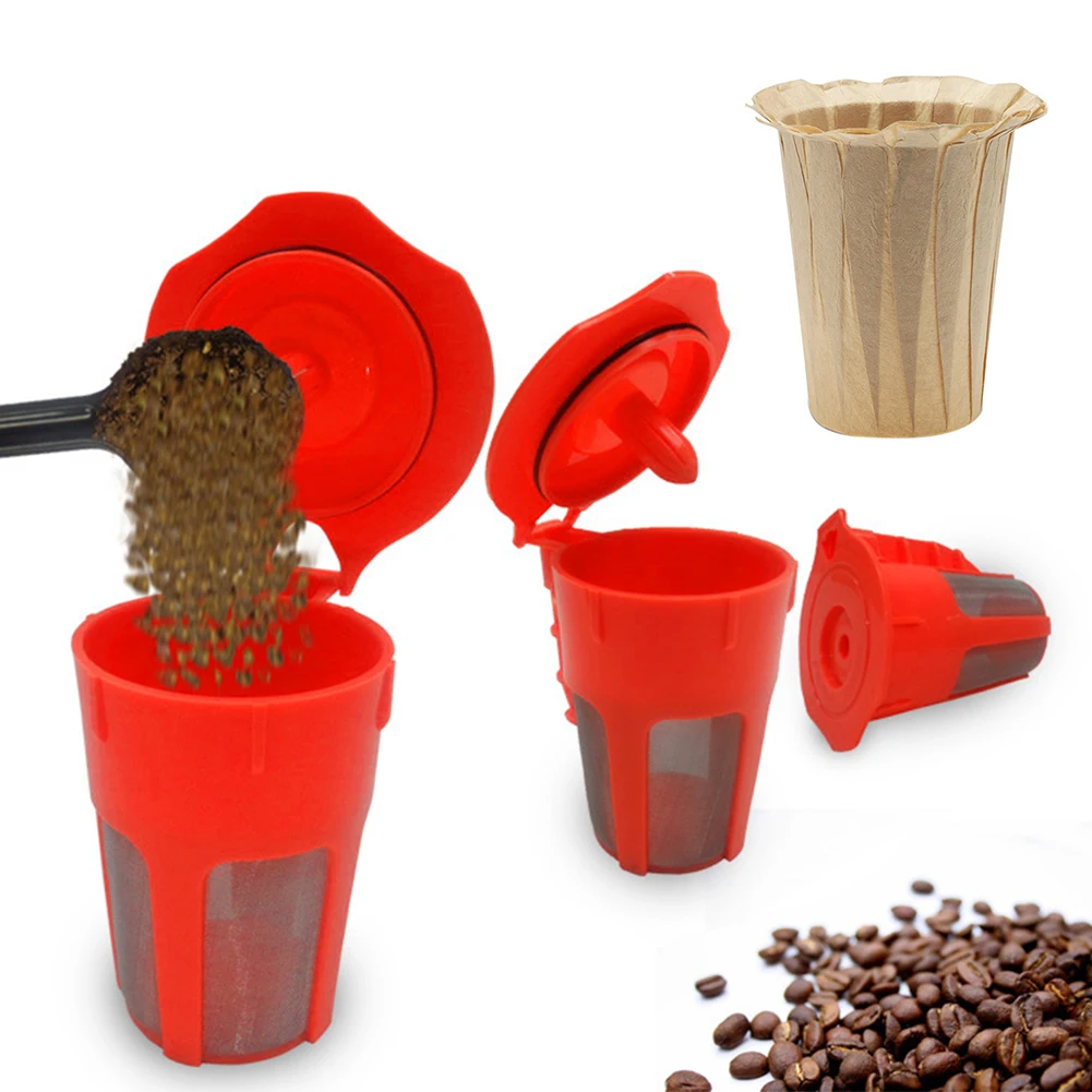 100 шт. одноразовые бумаги для кофе фильтр с пластиковым фильтром Keurig 2 0 бумажный