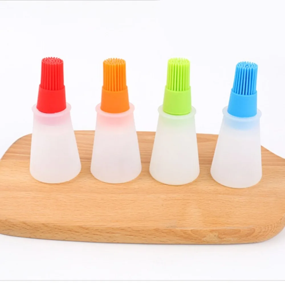 Kitchen Silicone Oil Brush Baking Brushes Liquid Oil Pen Oil Brush BBQ Utensil Safety Basting Brush Dropshipping