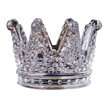

Eleton The Ashtray Personalized Artificial Pressed Glass European Art Crown Candle Creative Ornaments Fashion Gift Smoking Pipe