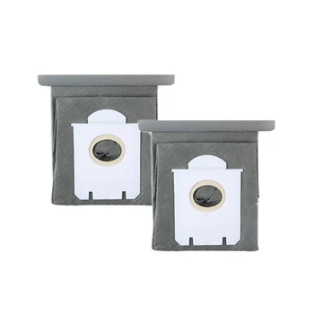 

2 Piece Washable S-Bag Dust Vacuum Cleaner Bags Dust Bag Replacement for HR8376/FC8206/8208
