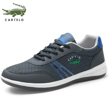 

CARTELO men's shoes trend Korean version of mesh color matching shoes men's outdoor jogging travel sports shoes men
