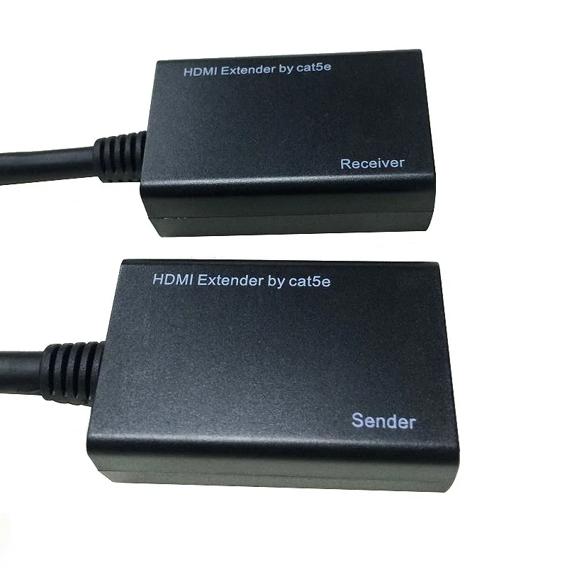 1080P HDMI, Овер-RJ45 CAT5e CAT6 UTP LAN Ethernet расширитель Repeate 3D до 30 м