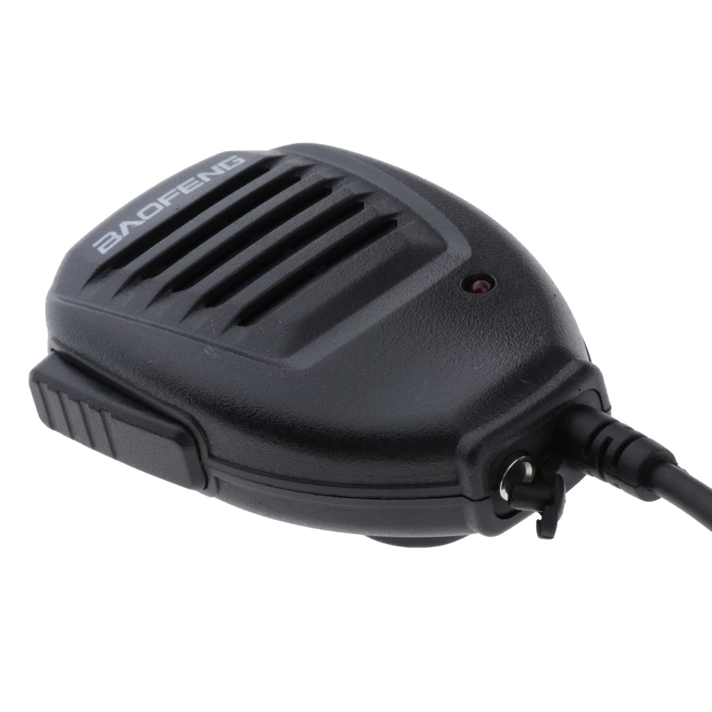 Baofeng Radio Speaker Mic Microphone PTT for Portable Two Way Radio Walkie Talkie UV-5R UV-5RE UV-5RA Plus UV-6R UHF VHF