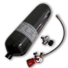 Acecare 6.8L Hpa Pcp воздушная винтовка черная бутылка с черным клапаном Airforce Condor Pcp давление карабин 4500psi акваланг подводный