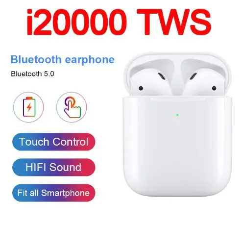 YHY i20000 наушники-вкладыши TWS Bluetooth наушники Беспроводной наушники 6D супер бас Pk i7s i12s i14s i60 i200 i500 i10000 i9000 i80 i40 наушники-вкладыши tws