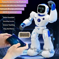 APP Ccontrolled Touch Sensor RC Robot 2 Walking Modes Voice Recording Function Singing And Dancing Story Electronic Children Toy 1