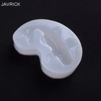 

3D Silicone Fondant Goldfish Shape Mold DIY Resin Jewelry Craft Baking Tool