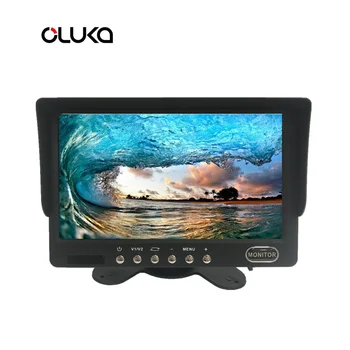 

7 Inch AHD Rear View Monitor with 2 Ways Video Input/Support Image reversal Mirror Transition