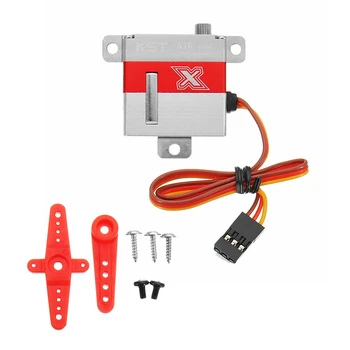 

KST X10 MINI Metal Gear Servo UAV Fixed Wing High Pressure and High Torque Aircraft Model Steering Gear