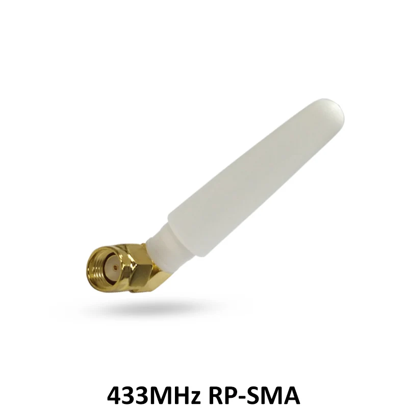 10 шт. 433 МГц Антенна 2dbi GSM 433 МГц RP-SMA разъем резиновая антенна Lorawan+ IPX к SMA мужской удлинитель Кабель