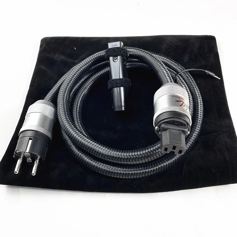 HiFi Audio Power Cables WEL Solid PSS Silver 72V