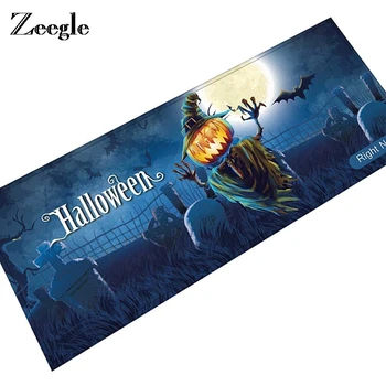 

Zeegle Halloween Floor Mat Carpet For Living Room Welcome Door Mats Kids Room Rugs Flannel Absorbent Bath Mat Home Decor Rug