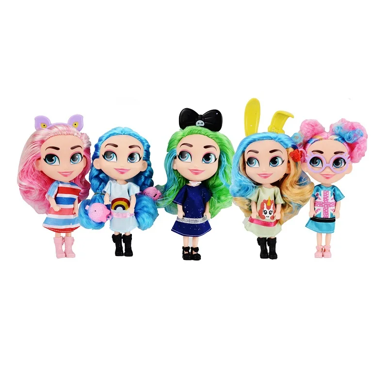 Luls Hairdorables Куклы Детские волосы для девочек красота сюрприз куклы с волосами Детские игрушки для девочек рождественские подарки на день рождения