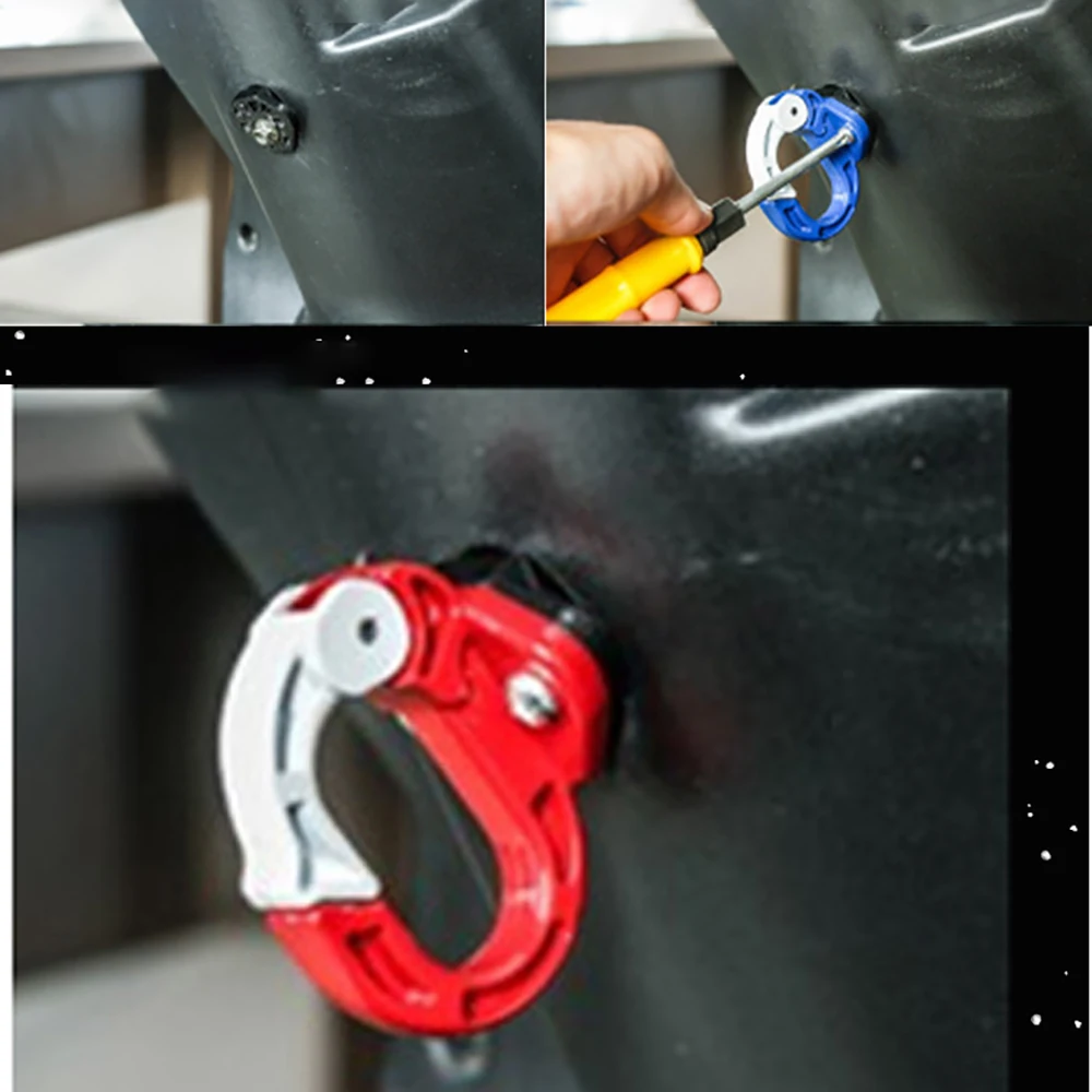

Electric Scooter Parts Front Tube Hook Aluminium Hook Metal For Xiaomi M365 Electric Scooter Hanger Helmet Bags Hook