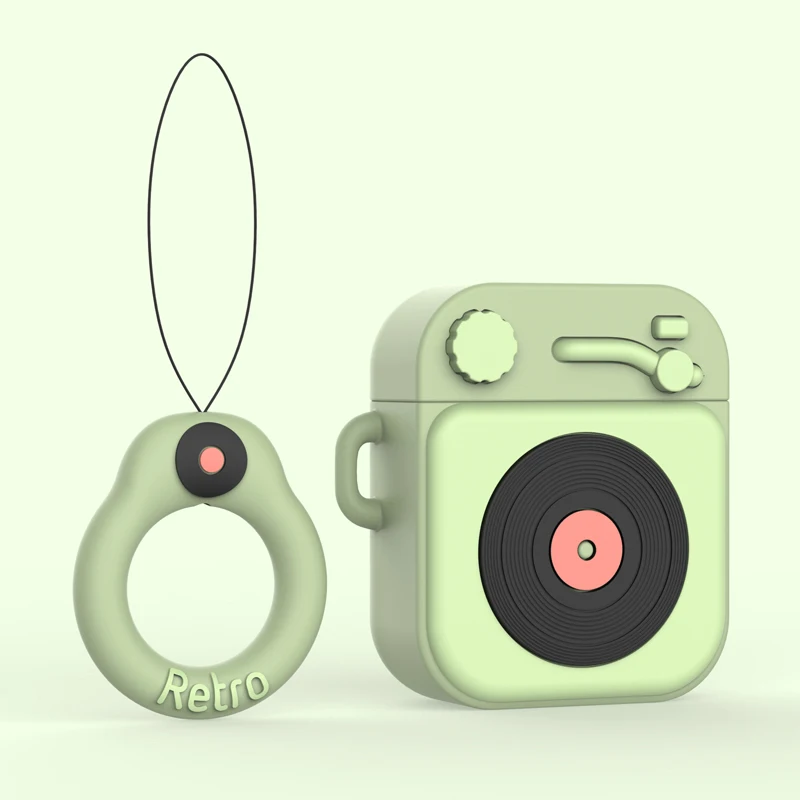 Классический силикон кожухи головных телефонов для Airpods 2 1 Qulaity чехол для Apple Airpods беспроводные bluetooth наушники чехол для Airpods2 - Цвет: 01