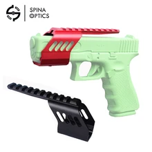 Тактический Универсальный пистолет прицела алюминиевый Пикатинни Топ рельс база для G17/G18/G19 Тип страйкбол