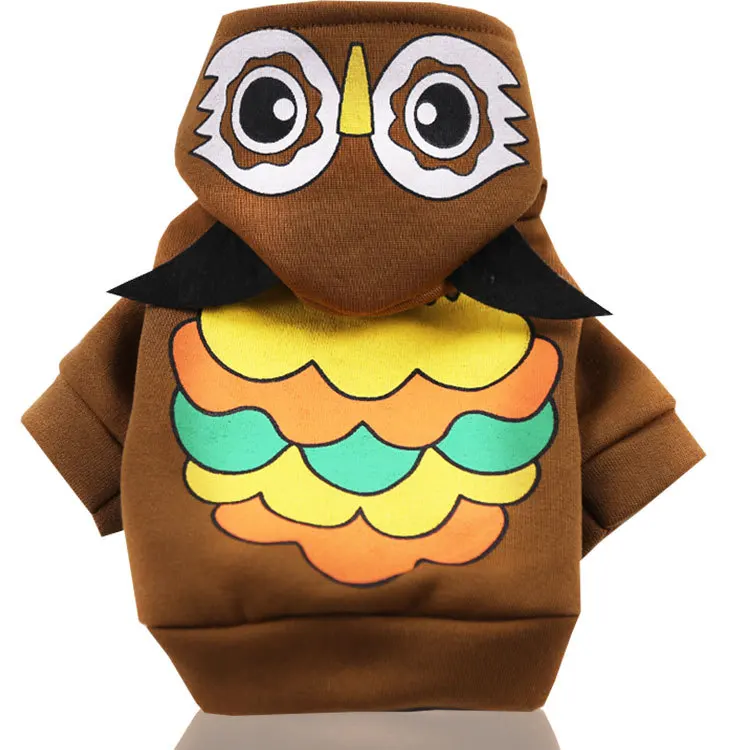 Зимняя теплая одежда с капюшоном для собак костюм для домашних животных с капюшоном рождественское пальто Одежда для маленьких средних и больших собак
