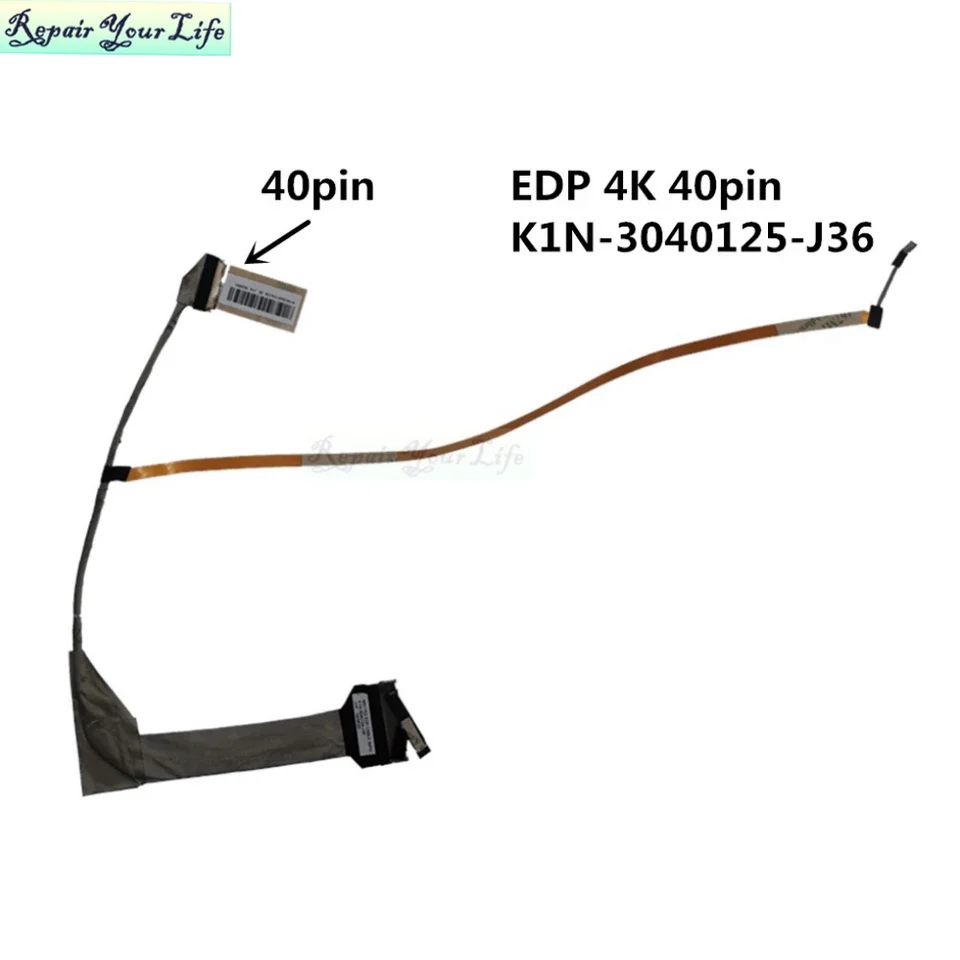 Gintai OP5 LCD LED Screen Display Video Cable 40PIN For HP Pavilion 15-DY 15-FQ 15S-FQ 15-EF 15