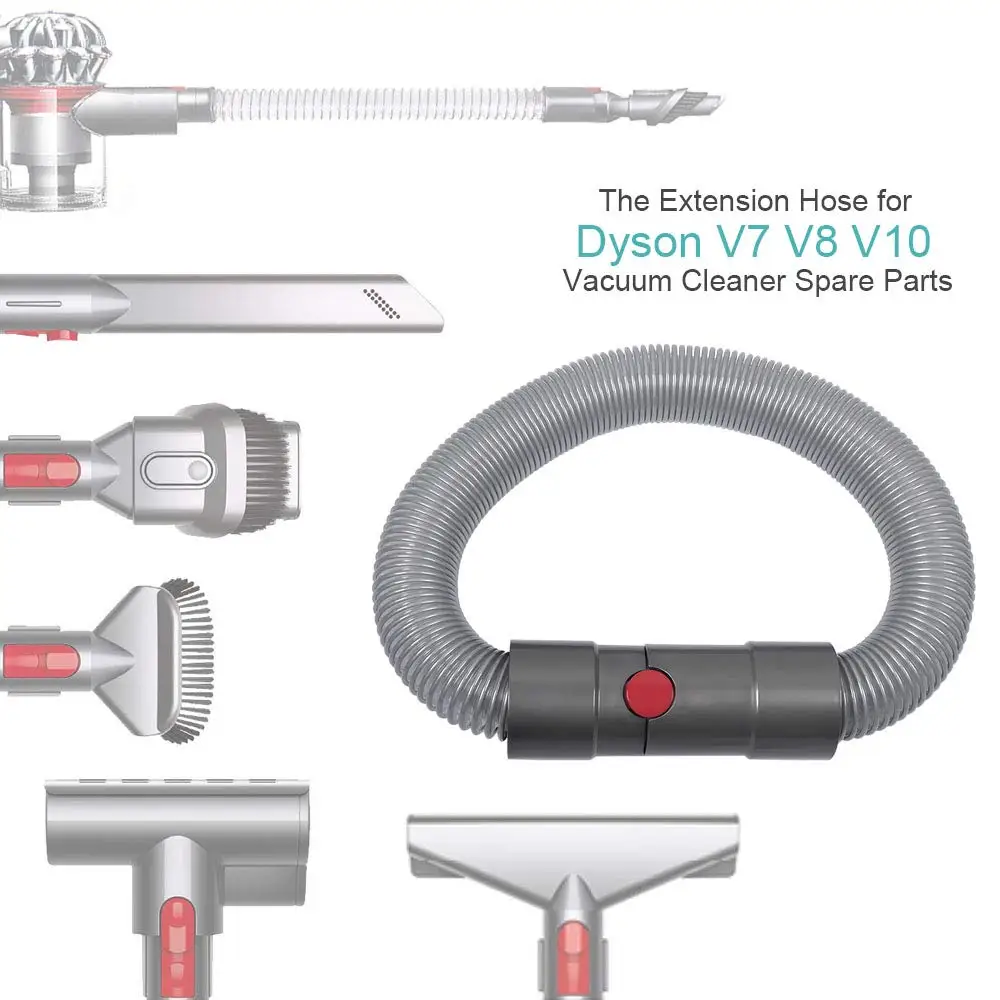 Compatible with Dyson V7 V8 V10 V11 V12 Replacement Tool with Extension Hose Vacuum Cleaner Accessories