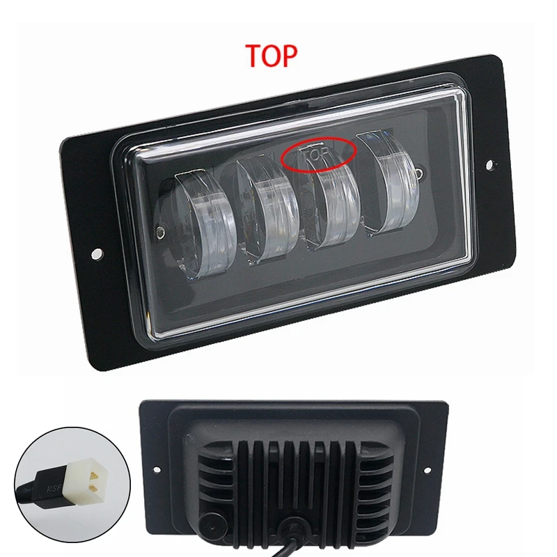 Led ПТФ Противотуманные светодиодные фары ВАЗ 2110-2114 (металлический корпус) 40W 2шт |