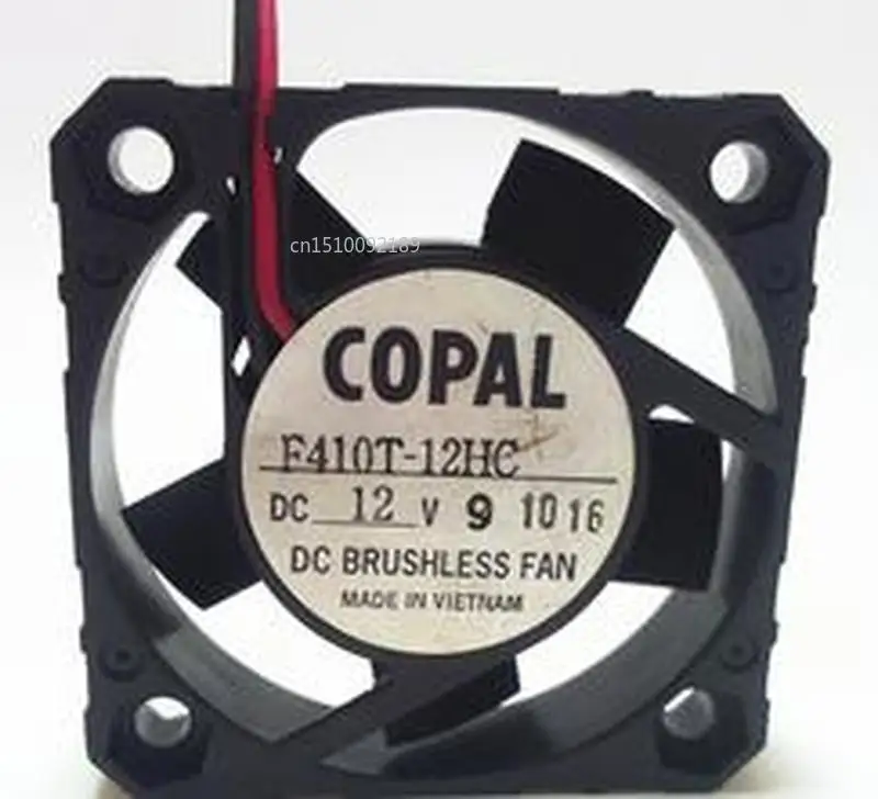 Для COPAL F410T-12HC DC12V 2 провода 2pin 4010 40x40x10 мм вентилятор охлаждения