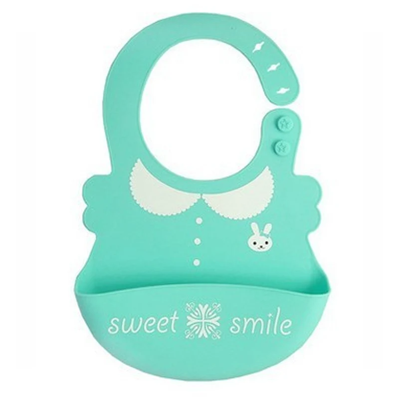 Lakeblue IMBABY милый детский шарф Детские силиконовые нагрудники детские вещи водонепроницаемые нагрудники для детей слюнявчик новорожденный мультяшный фартук для новорожденного ребенка - Цвет: Lakeblue