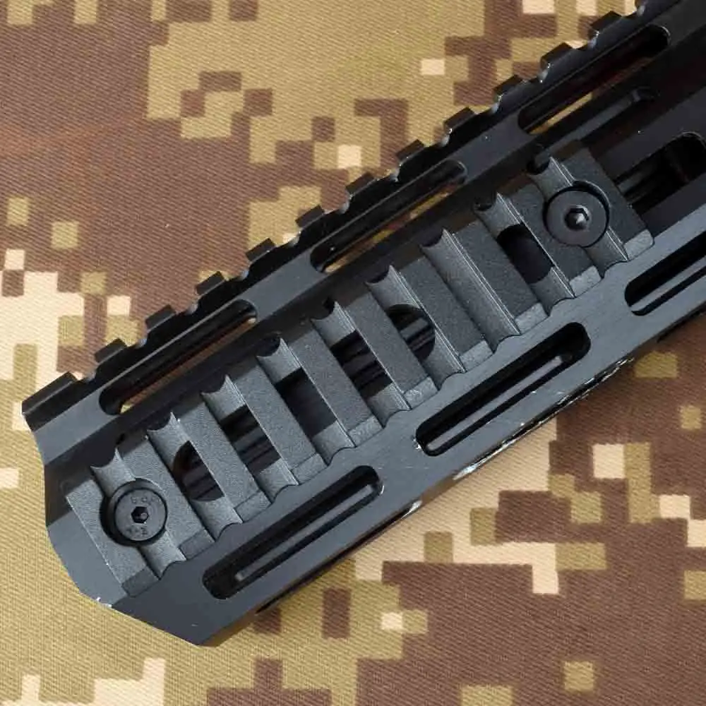 Тактический 13 слотов Пикатинни Вивер рейку адаптер для MLOK Handguard Forend раздел