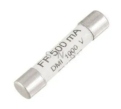 

1000V 500mA 6.3 x 32mm White Ceramic Fuse for Multimeter