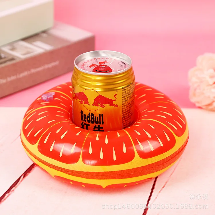 Надувные подставки для воды Cola Cup Seat для напитков, держатель для мобильного телефона, надувные игрушки, украшения для дома
