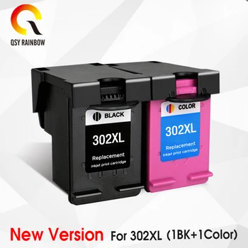 

CMYK SUPPLIES remanufactured 302XL Replacement for HP 302 HP302 XL Ink Cartridge for Deskjet 1110 1111 1112 2130 2131 printer