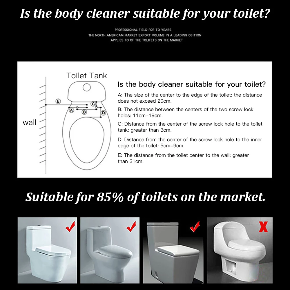 Неэлектрическое сиденье для унитаза распылитель воды ванной механическое биде