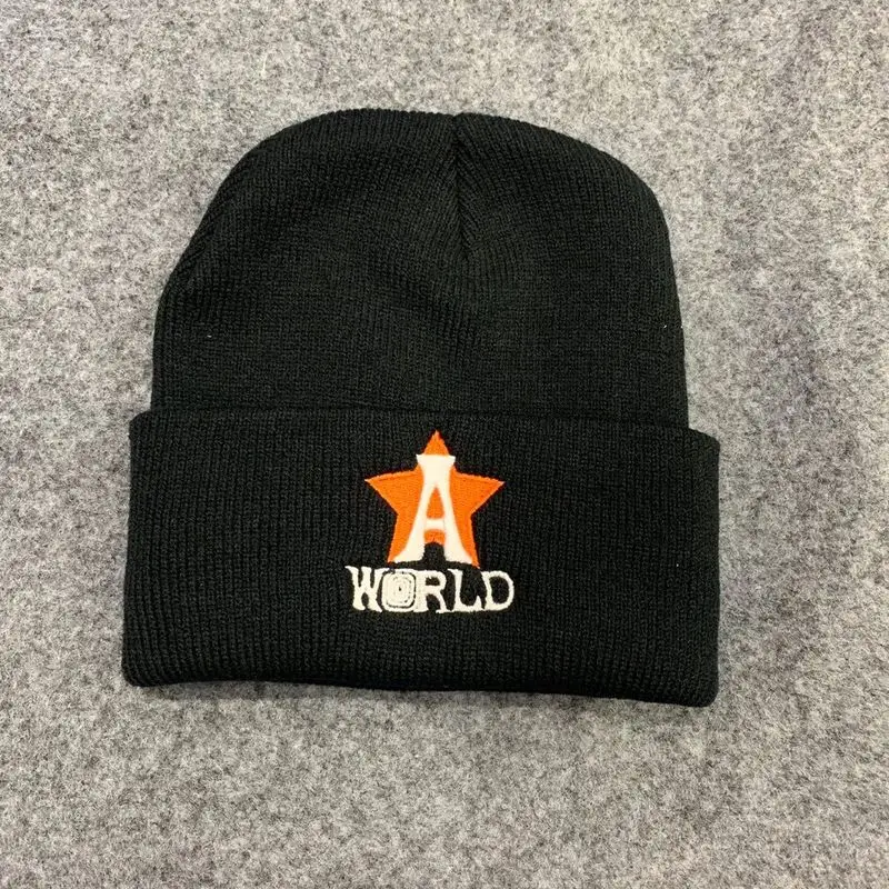 19ss Knitted Hat ASTROWORLD Beanie 3D 