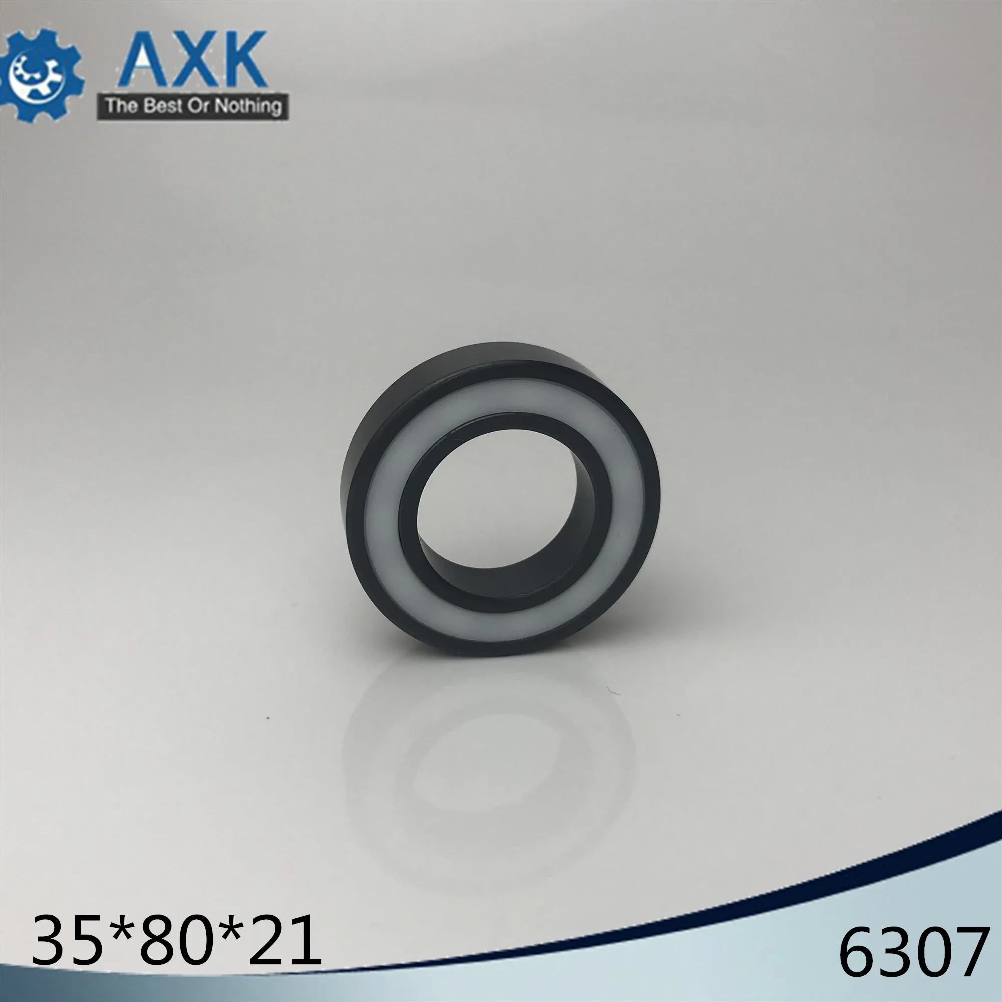6307 Full Ceramic Bearing ( 1 PC ) 35*80*21 mm Si3N4 Material 6307CE All Silicon Nitride Ceramic Ball Bearings