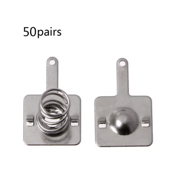 

Drop Ship 50 Pairs Metal Battery Spring Plate Set for AA AAA Positive Negative Contact