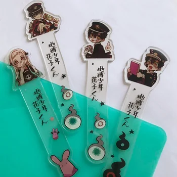 

Toilet-bound Hanako-kun Anime Acrylic Bookmark Child Student Kawaii Gift Bookmarks Office Stationery School Learning Supplies