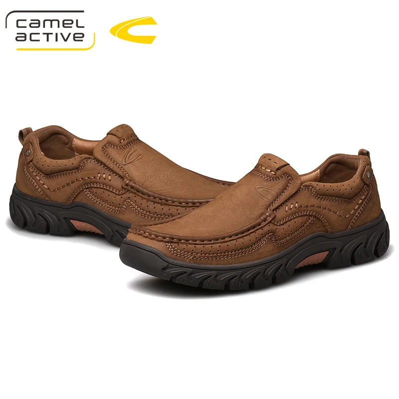 Camel Active новые мужские походные ботинки водонепроницаемые противоскользящие кожаные дышащие походные ботинки для альпинизма военные тактические ботинки
