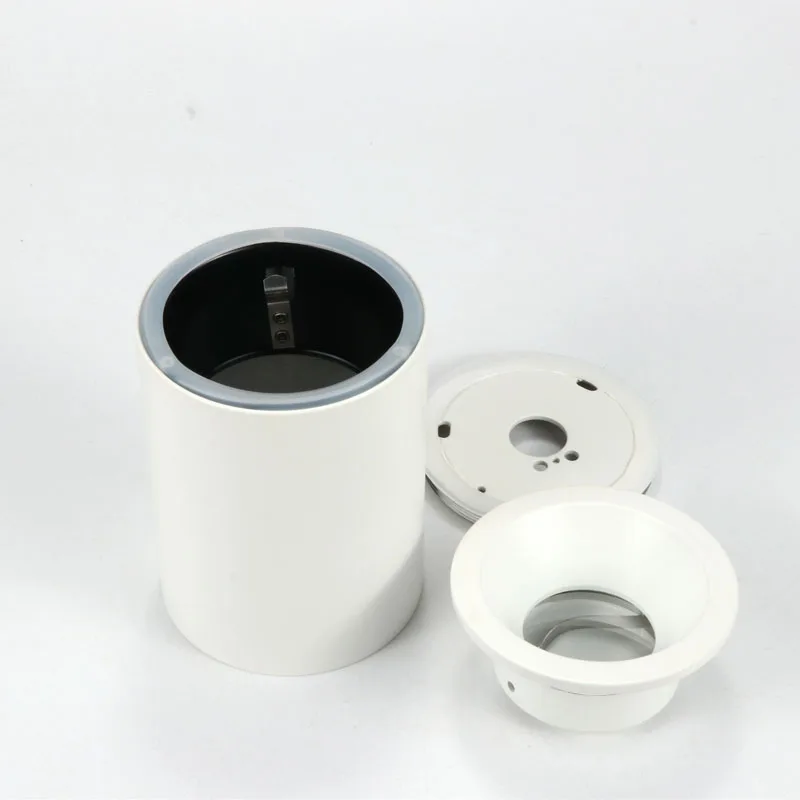 US $19.95 Cylinder Surface Mounted LED GU10 Downlight Fixture 220V Bathroom Waterproof IP65 Outdoor Ceiling Down Spot Light GU 10 Fitting