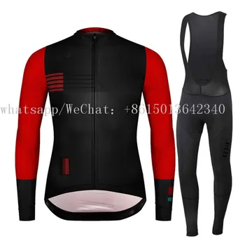 

2019 GOBIKING new team man's cycling jersey set long sleeves winter cycling ciclismo thermal fleece clothing bicicleta maillot
