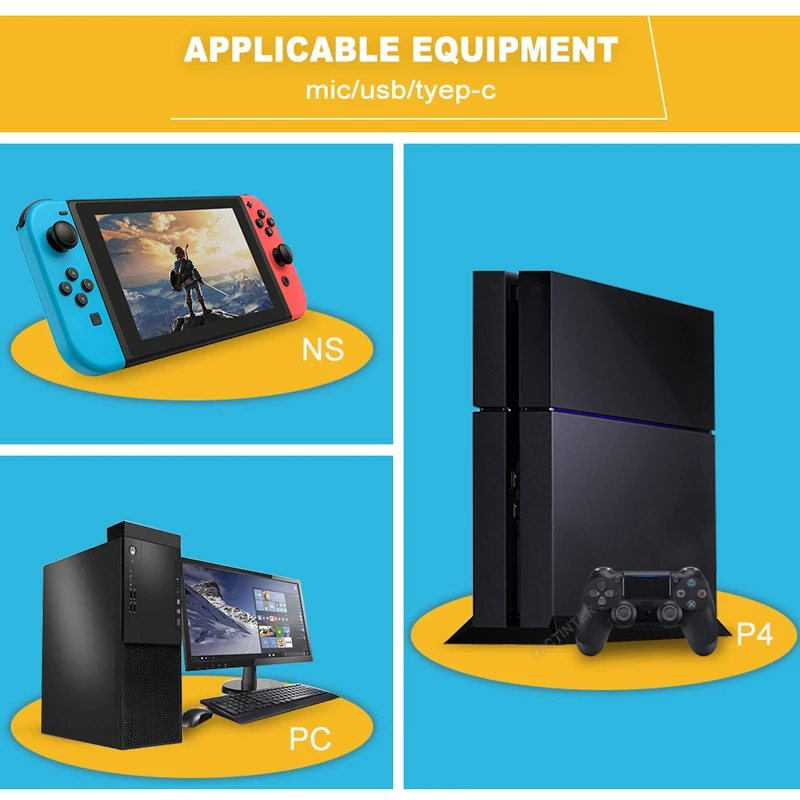 Nintendo Switchille Bluetooth-sovitin Ääni PS4-ohjaimelle PC:lle Langaton USB/Type-C-vastaanotin lähettimen muunnin_voghion.com