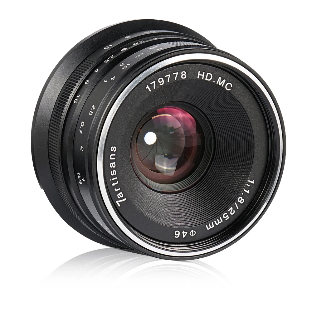 

25mm F1.8 Prime Lens to All Single Series for E Mount for Micro 4/3 Cameras Lens for Sony A7 A7II A7R A7RII X-A1 X-A2 G1 G2 G3