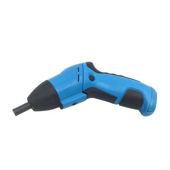 

Battery Operated Cordless Electric Screwdriver Driver Bits Drill Blue Home Useful Multi Hand Tool