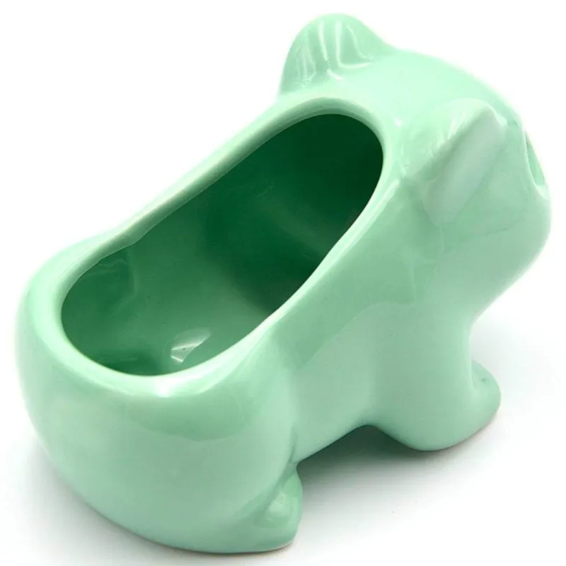 Large 13cm x 7.5cm Kawaii Ceramic Flowerpot Bulbasaur Succulent Planter Cute Green Plants Flower Pot with Hole For Dropshipping