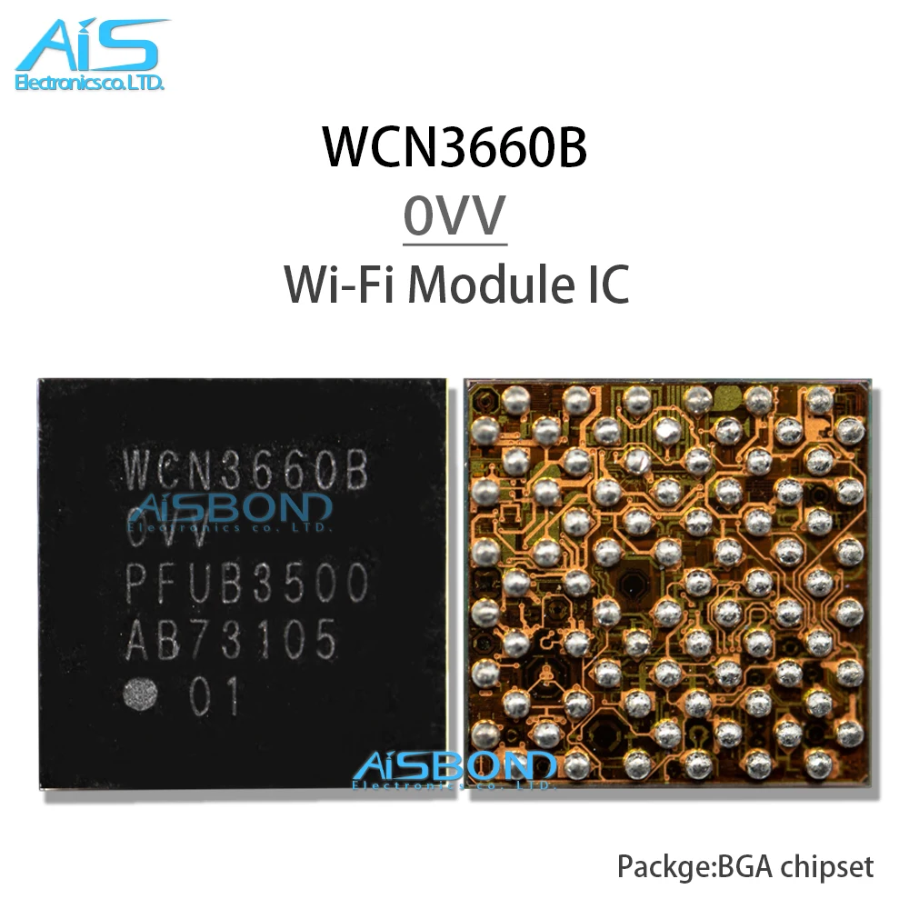 

2Pcs/lot New original WCN3660B 0VV For Xiaomi 4 VIVO Y66 Y66i Redmi 5Plus Realme2 Y79 Wi-fi IC WCN3660B Wireless Module Chip