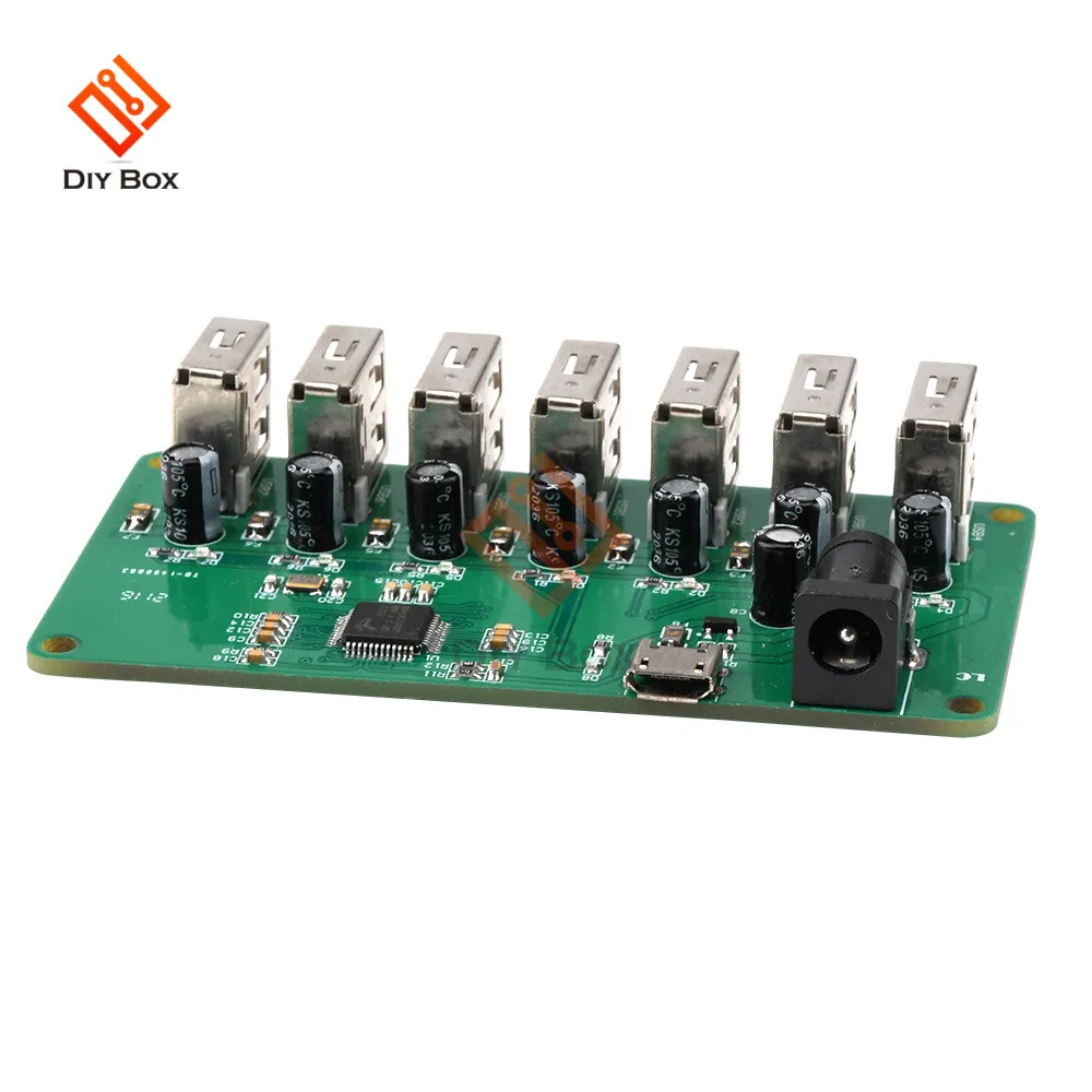 USB-HUB-Splitter-1-to-7-Port-USB-Hub-Seven-Port-USB-Splitter-Module ...