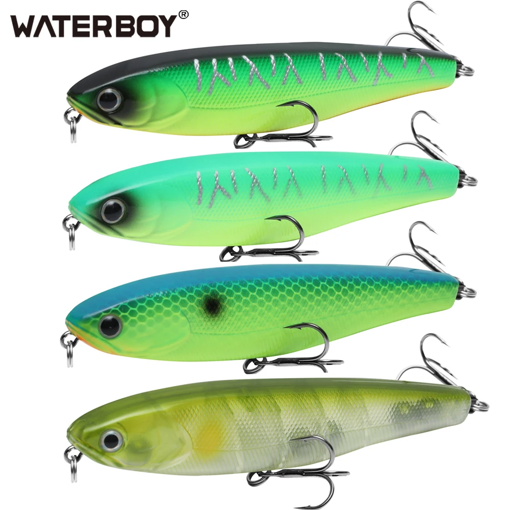 WATERBOY 8.5cm 9.5cm Pencil Fishing Bait Hard Artificial Lure StickBait 30 Colors New Arrive Fish Lure Factory Wobbler Pesca