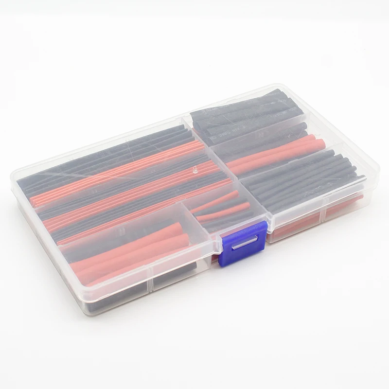 Heat Shrink Tube Kit 150Pcs 2:1 Polyolefin Heat Shrink Tubing Tube Sleeving Wrap Wire Kit Cable S08 heat shrink tubing heat shrink tube heat shrink tube kit