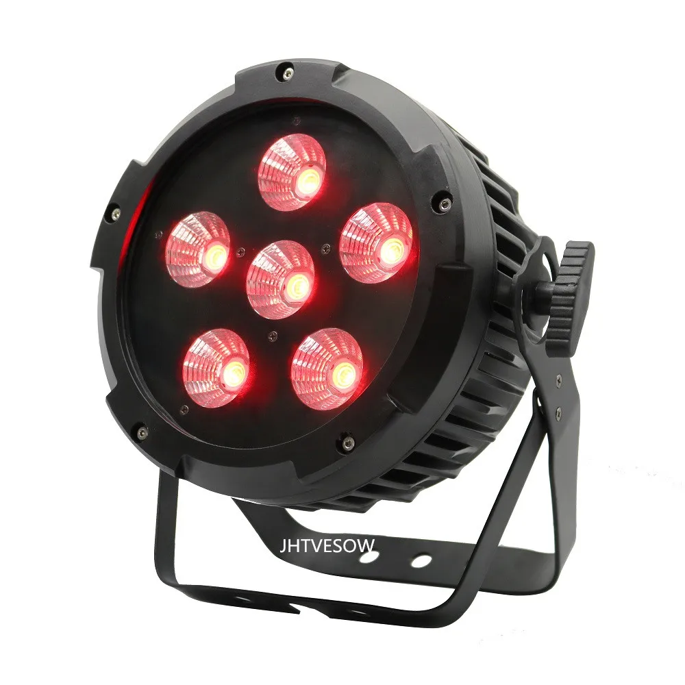 Монолитный блок светодиодов par light 6X30W RGB 3 в 1 комнатный dmx can 64 disco светильник stage indoor